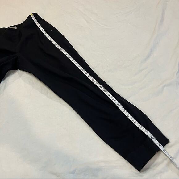 Everlane The Side-Zip Stretch Cotton Pant in Navy sz 6 - Picture 11 of 12